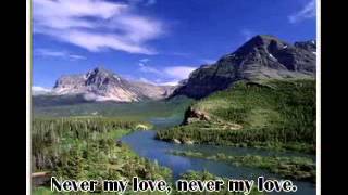 *Never My Love - cover in the style of Andy Williams