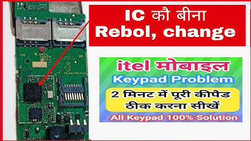 All itel mobile keypad problem solution 100%