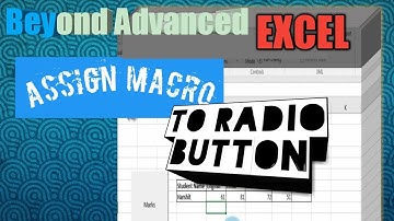 Macro Assigned Radio Button - Beyond Advanced EXCEL 【Hindi】