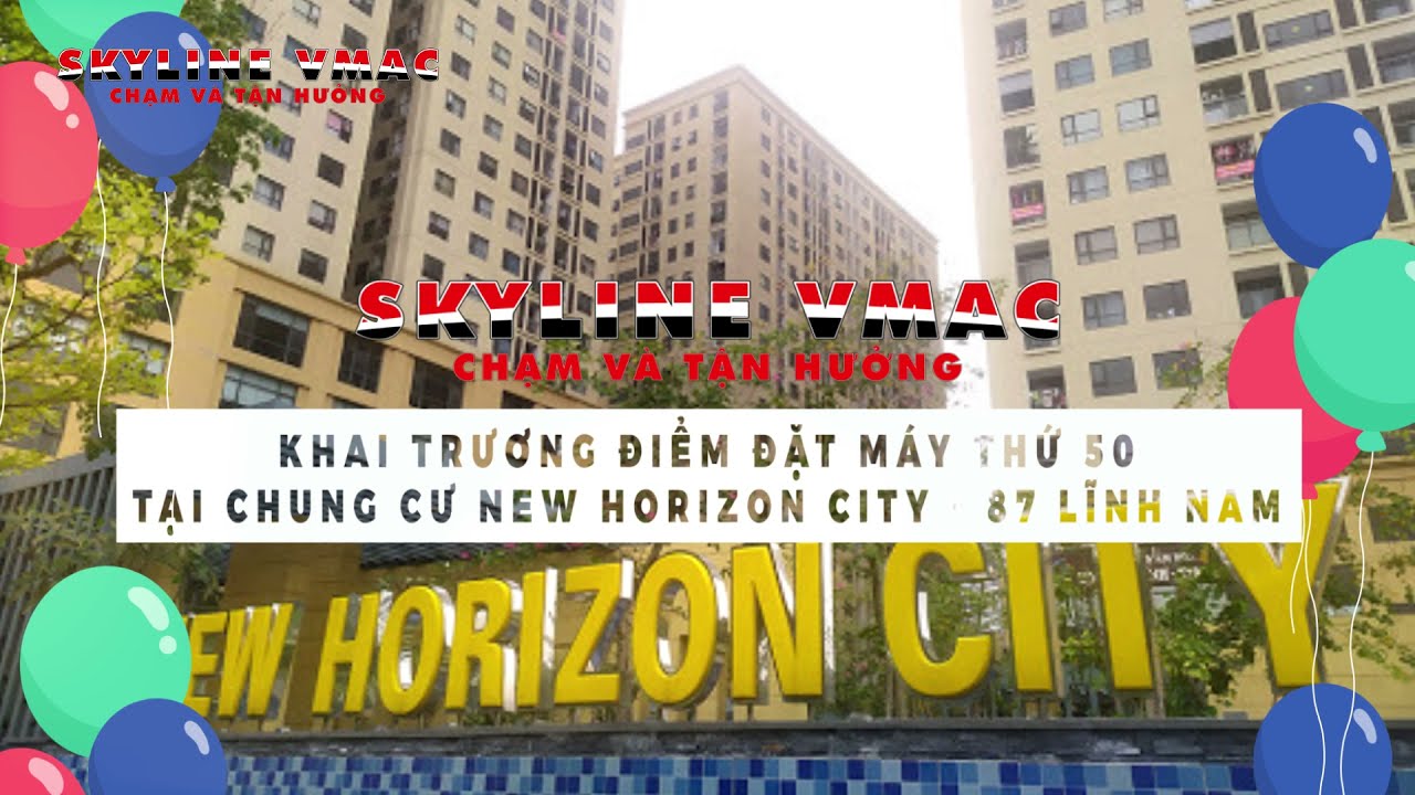vmac New Season Greetings - Chào Giáng sinh, Skyline VMAC ra mắt điểm đặt máy thứ 50 tại Hà Nội