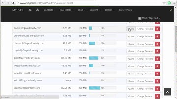 how to edit delete email accounts