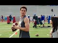 Actor Robbie Amell Explains Why He Threw the Football So Weird in "The Duff" | The Rich Eisen Show
