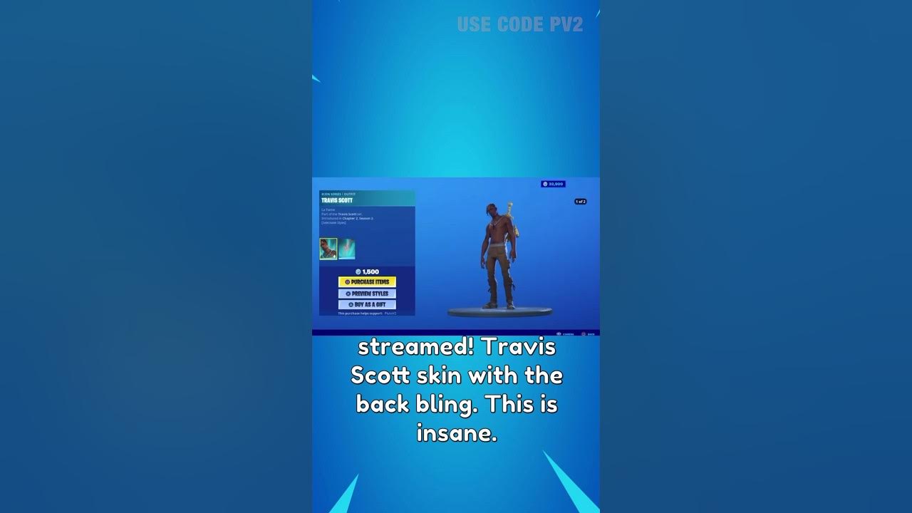 Fortnite Travis Scott Utopia Teaser 