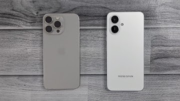 iPhone 15 Pro Max Vs Tecno SPARK GO 2 Speed Test Comparison 