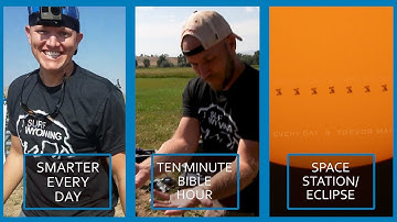 Smarter Every Day & TMBH Eclipse Transit Magic!