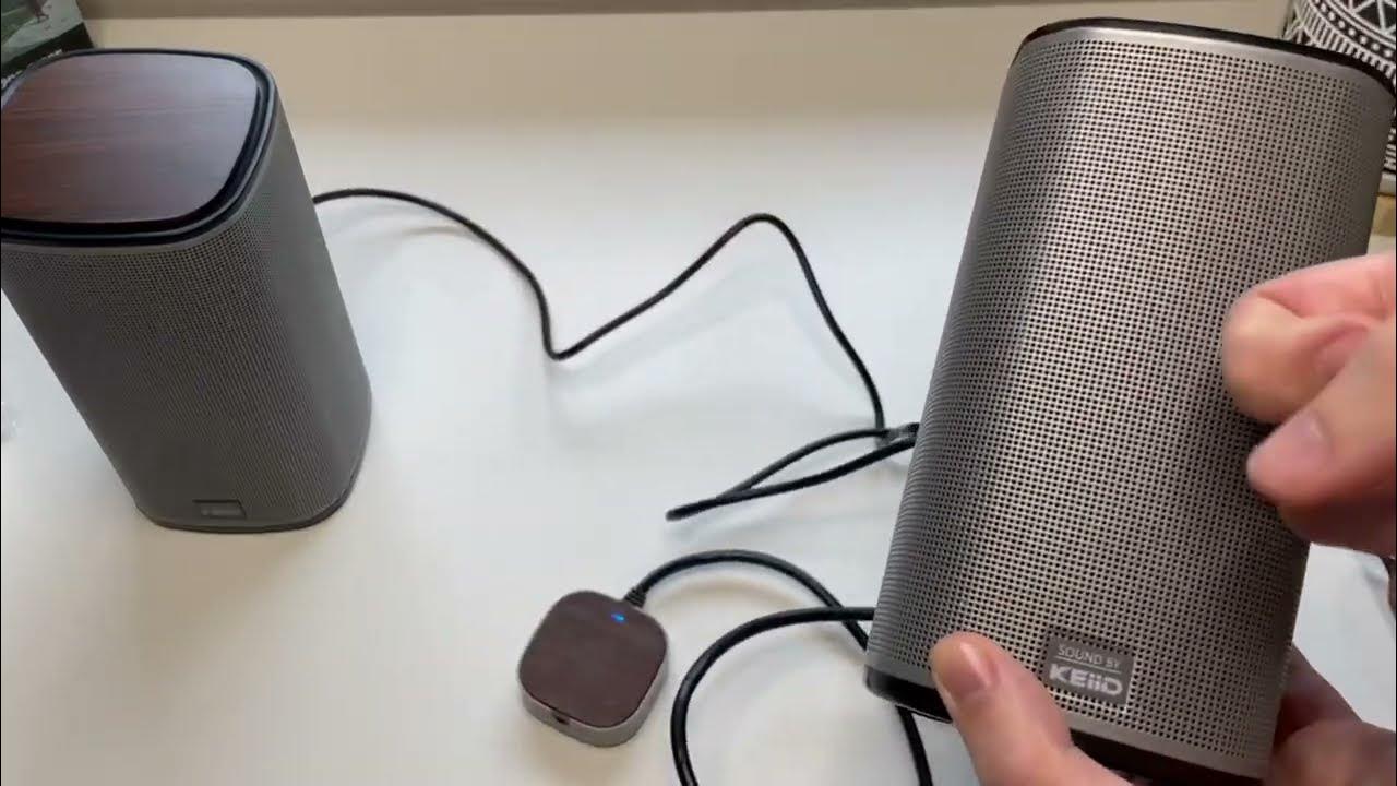 Keiid wooden sound bar speaker