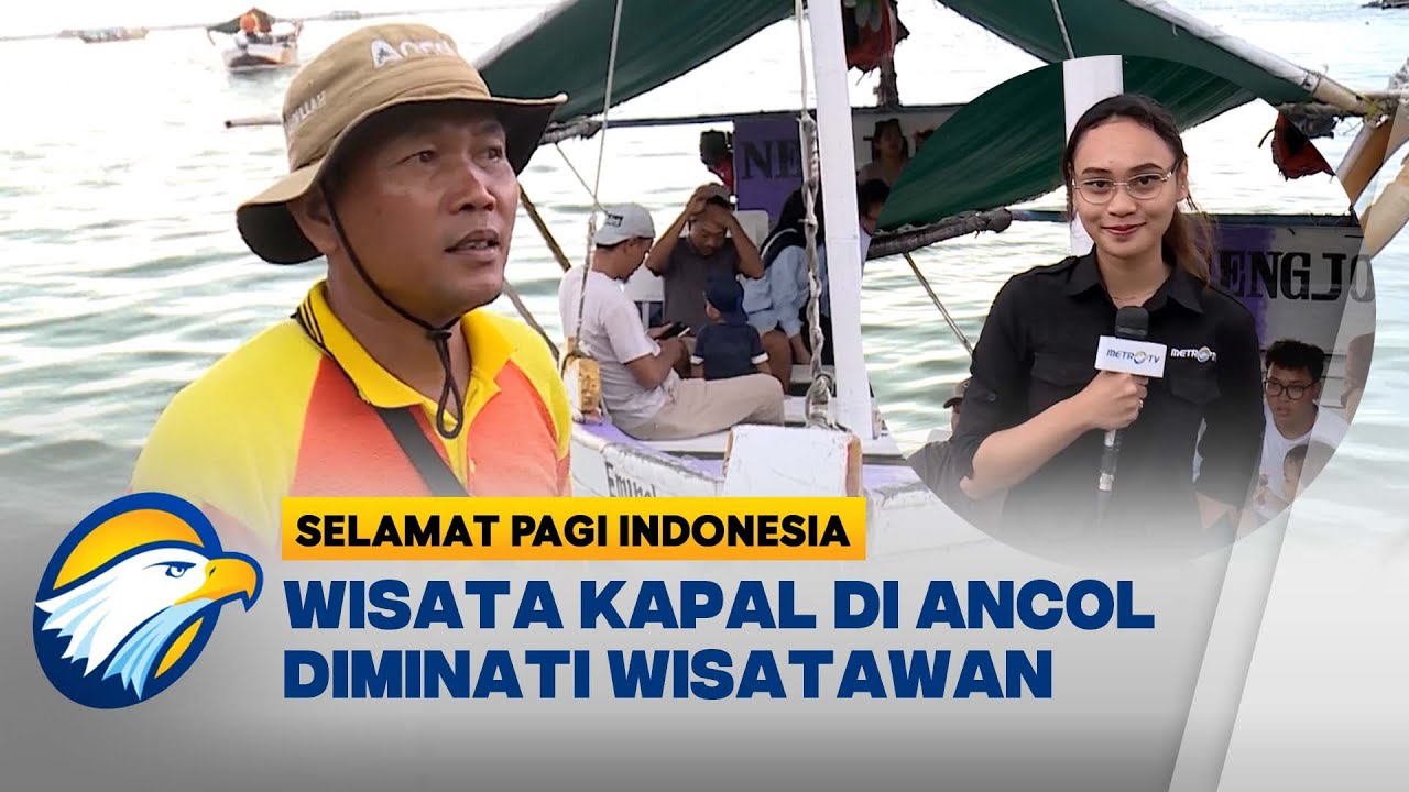 Wisata Pengewa Perahu di Ancol Ramai Pengunjung - [Selamat Pagi Indonesia]