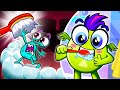 Baby Brush Your Teeth Song 🪥🦷 Healthy Habits Nursery Rhymes and Kids Songs by Fluffy Friends