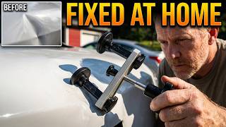 Don't  pay an expensive body shop when you can do this!