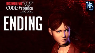 Resident Evil Code Veronica X Walkthrough Part 30 ENDING No Commentary (PS2)