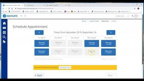 How to schedule an advising appointment