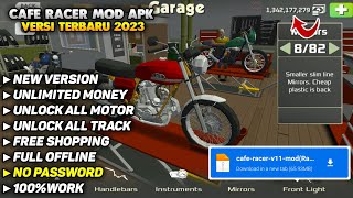 Download Cafe Racer Mod Apk Terbaru 2023 | Versi 11- Unlimited Money & Unlock All Motor screenshot 1