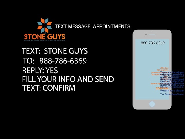 Automated appointment Center | The Stone Guys NY