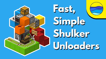 Fast, Simple Shulker Unloaders - Minecraft 1.21