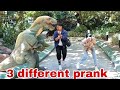 Top 3 model prank dinosaur prank mummy prank and cowboy prank