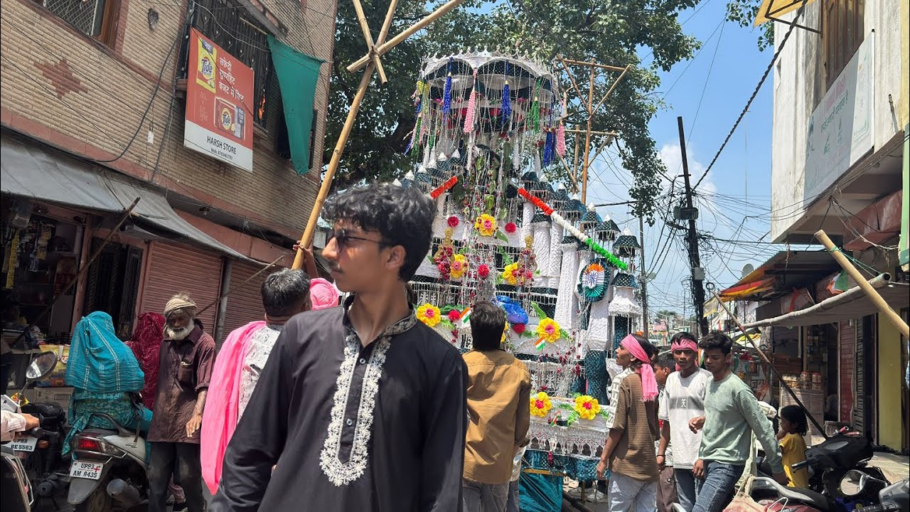 Jhansi chellum taziya & band dj full vlog #viral#viralvideo#youtube#foryou#india#latest#new#band#dj