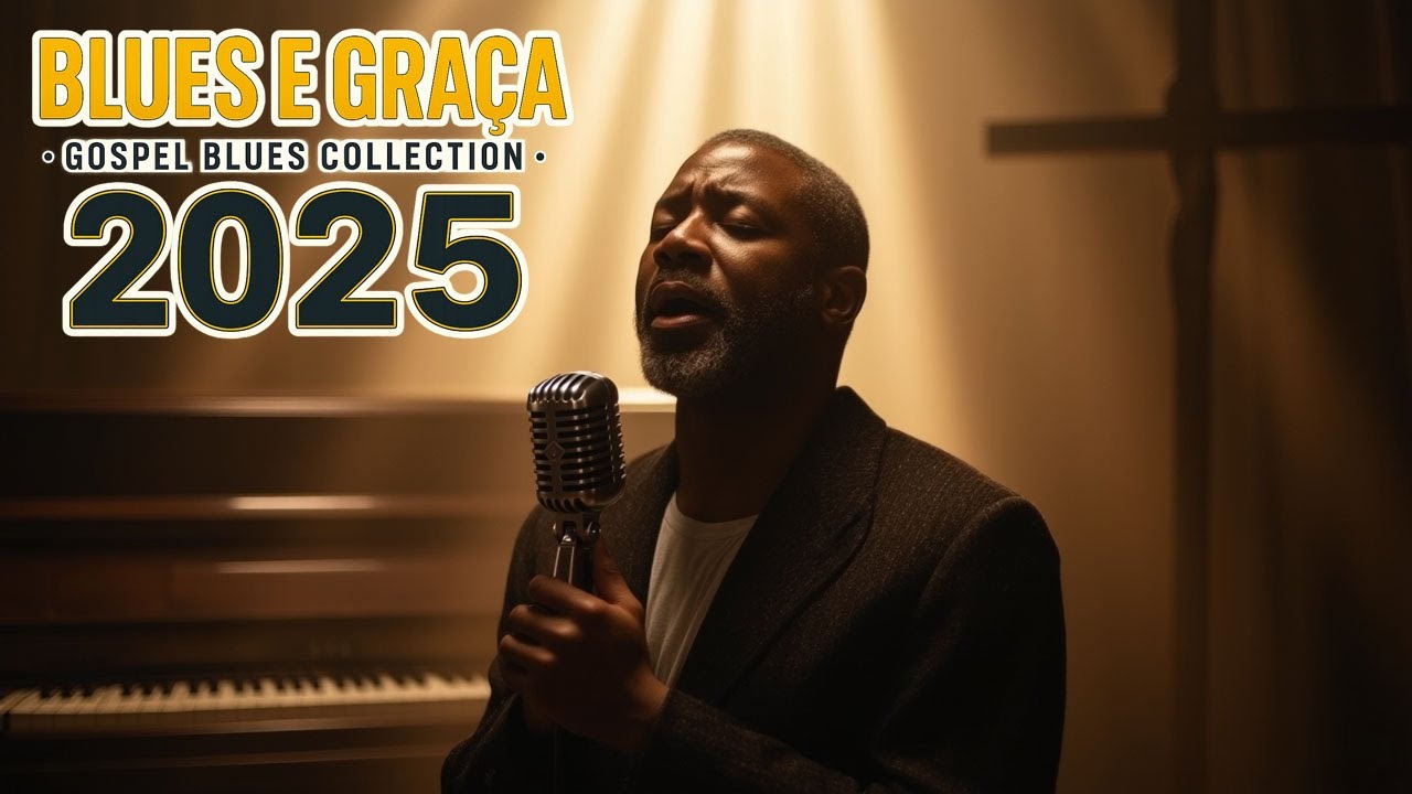 Somente a Ti, Senhor | Blues Gospel | Blues e Graça | Gospel 2025 🎶🙏