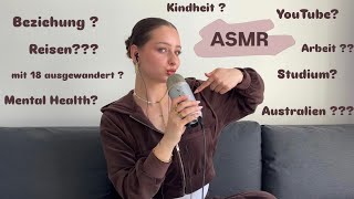 ASMR | Ear to Ear Whispering you the Story of my Life until You fall Asleep (German)