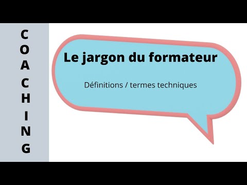 Vidéo: Qu'est-ce que le jargon et donner des exemples ?