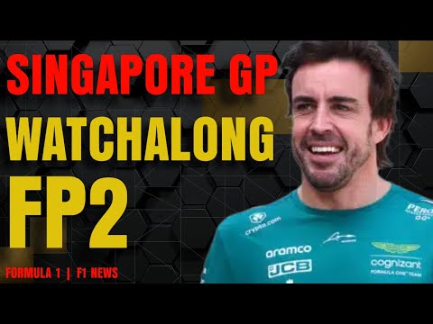 F12025 Singapore GP FP2 Watchalong | F1 NEWS