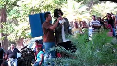 El Salvador. Michael Jackson en parque Balboa, Pla...