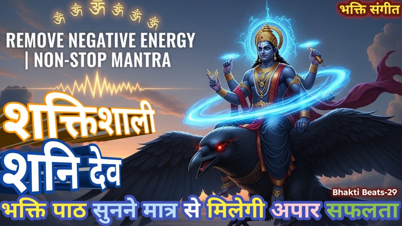श्री शनिदेव भक्तन हितकारी | Non-Stop | शांति और सकारात्मकता | Powerful Devotional Chant #shanidev