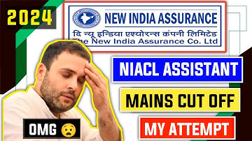 📢 My NIACL Assistant Mains 2024-25 Exam Analysis & Expected Cut-Off | Shocking Difficulty Level! 🤯 📈