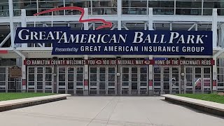 Touring Great American Ballpark- Home of the Cincinnati Reds