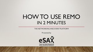 How to use Remo in two minutes and become a virtual event master screenshot 4