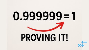 Is 0,9999... echt gelijk aan 1? Wiskundig bewijs.