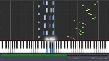 Czerny Exercise 23 from School of Velocity at 75BPM in Synthesia