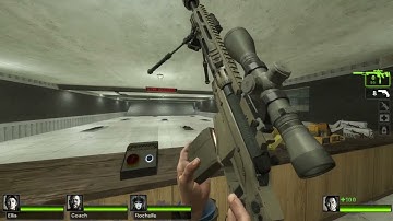 MW3 MSR Suppressed for Scout in L4D2