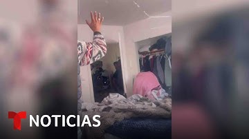 Mire el violento ingreso de agentes de ICE a una casa en donde estaba una bebé | Noticias Telemundo
