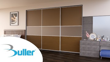 How To Install The Spring Loaded Fastor Sliding Door Track Set For Wardrobes