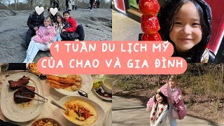 Vlog: 1 Tuần Du Lịch Mỹ của Chao và Gia đình (Khám Phá New York City, Boston)