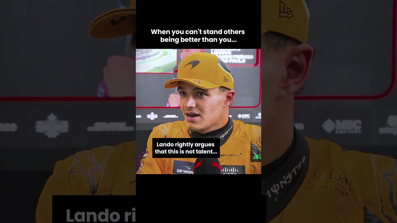 When Lando Norris reacted to Max Verstappen's win in Formula 1