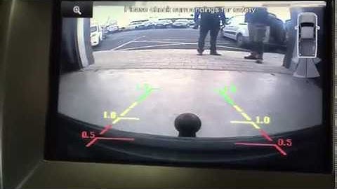 Ford Ranger Reverse Camera Install through Original Head Unit Display