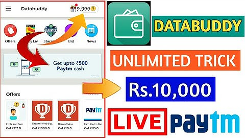 {100% WORKING} DataBuddy App Unlimited Trick With Online Script(Proof) 2018
