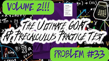 The Ultimate GOAT AP Precalculus Practice Test Volume 2: Problem #33 (Semi-Log Plots)
