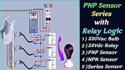 Sensor Connection using Relay | #Sensor का #Relay के साथ वायरिंग #AllGyanElectrical