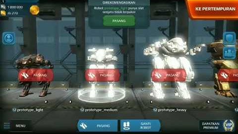 War Robots : Prototype Lights Robots