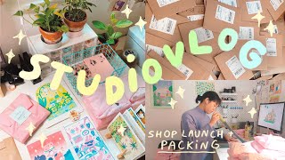 BIGGEST SHOP UPDATE OF THE YEAR, ART FRIEND PICNIC, FIRST TWITCH STREAMS ★彡 STUDIO VLOG