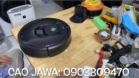 Hướng dẫn sử dụng irobot roomba 980