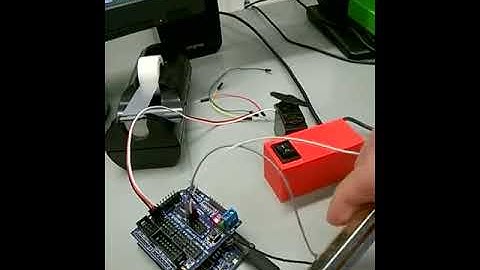 Arduino, potentiometer, servo