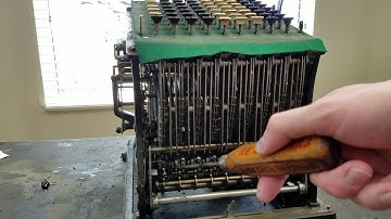 Burroughs Class 1 Adding Machine: How It Works