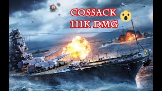 Wows - 111K Dmg With The Viii Tier Premium Ship Cossack