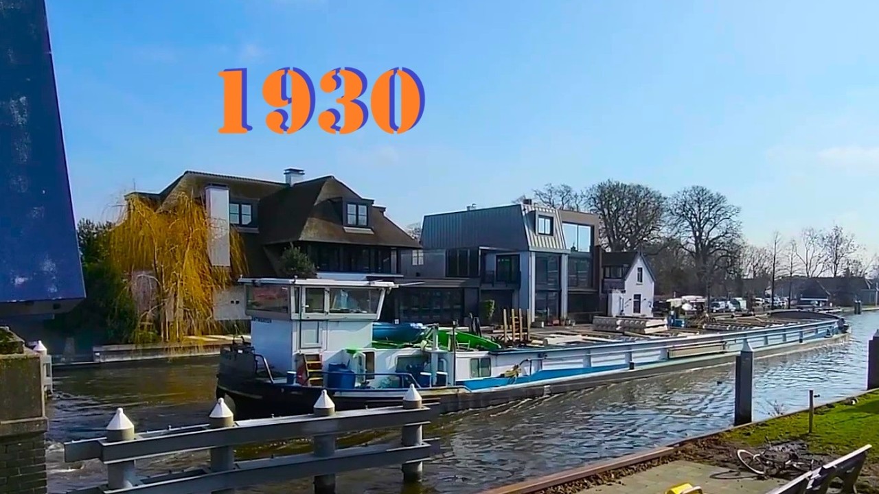 Антуанетта 1930, ЙоГо 1 Гент, Антверпен. Старинные голландские баржи и корабли. Мост.