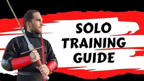 How To Practice Swordsmanship Without A Partner