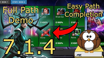 Full Run Through of 7.1.4 Usurp - Easy Path - 2024 - MCOC