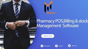 Pharmacy POS, Medical Shop Software,  Point of sales, billing & stock management software Mrakaf POS